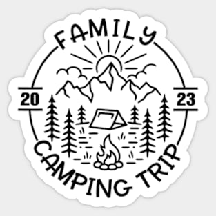 2023 Epic Family Vacation Funny Sticker